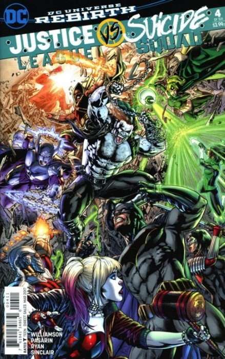 DC UNIVERSE REBIRTH - Justice League vs Suicide Squad Issue # 1 - 6 COMPLETE RUN