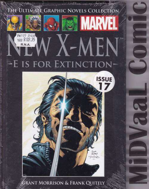 THE ULTIMATE GRAPHIC NOVELS COLLECTION # 23 NEW X-MEN - E IS FOR EXTINCTION CONDT MINT