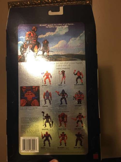 masters of the universe commemorative series He-Man