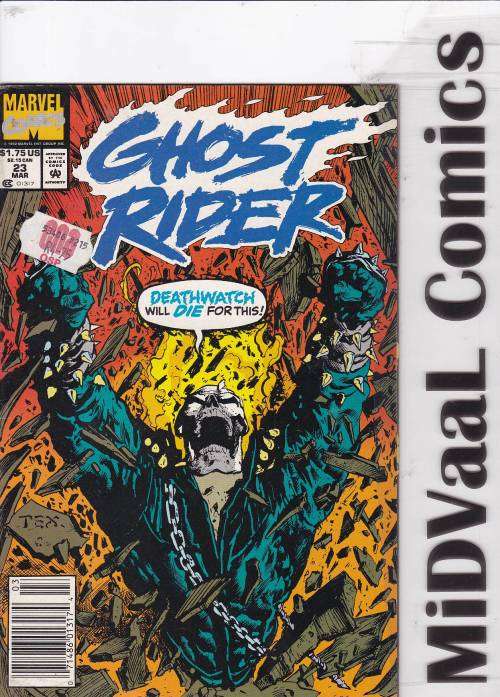 GHOST RIDER # 23 CONDT VERY GOOD