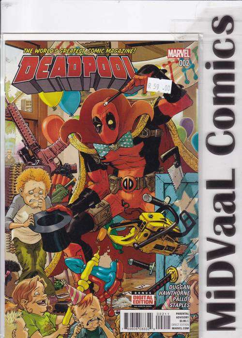 DEADPOOL # 002 MINT
