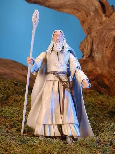 Lord of the Rings Gandalf the White Figure - Original Two Towers Box Packaging