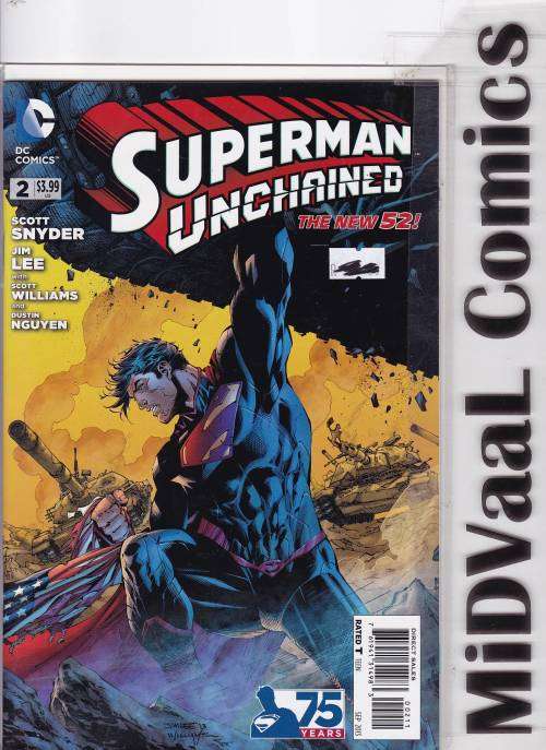 Superman UNCHAINED - THE NEW 52! # 2 MINT