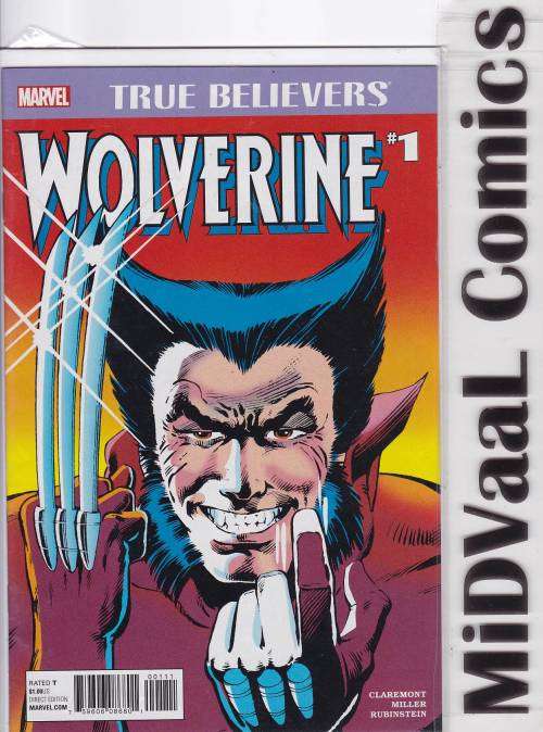 TRUE BELIEVERS - WOLVERINE # 1 MINT