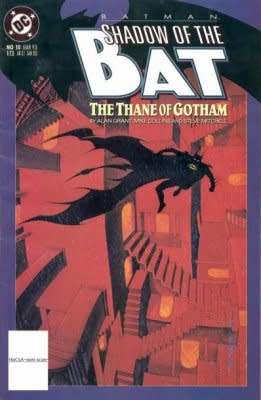 Batman: Shadow of the Bat Issue # 10 Story: "The Thane of Gotham"