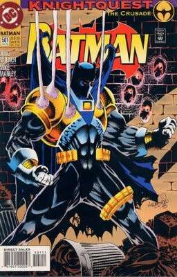 Batman Issue # 501 Knightquest: The Crusade Tie-In  "Code Name: Mekros"