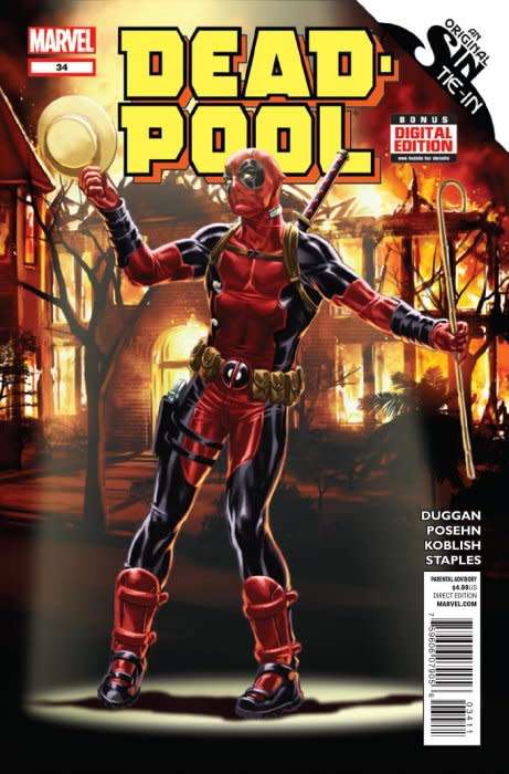 Deadpool Issue # 34 Flashback to the 90s as we learn the darkest secret of Deadpool's past!