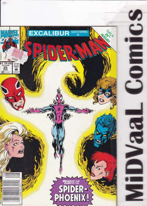 50 SPIDER-MAN COMICS IN GREAT CONDITION-BIDS ARE PER COMIC