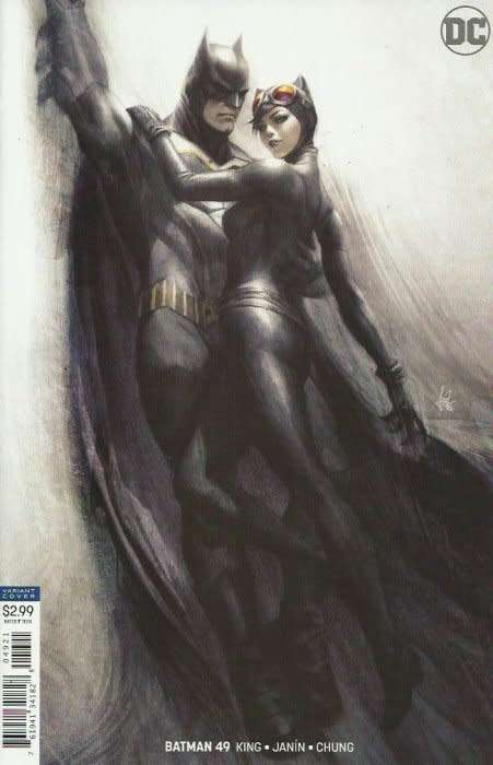 Batman Issue # 49b Variant Stanley Artgerm Lau Cover  "The Best Man", part two