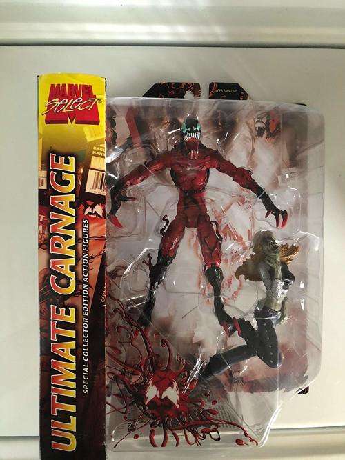 Marvel Select: Ultimate Carnage Action Figure Marvel Select 8 Inch Action Figures- Ultimate Carnage