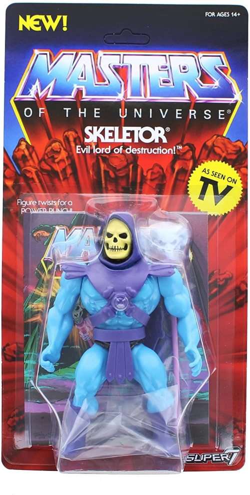 Masters of The Universe Vintage Skeletor Action Figure Standard