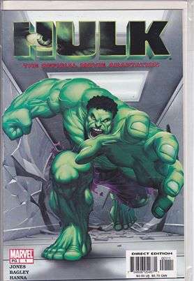 HULK #1 THE OFFICIAL MOVIE ADAPTATION -  MINT
