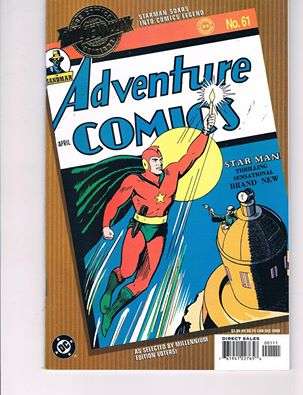 DC COMICS MILLENNIUM GOLD SEAL EDITIONS./ADVENTURE COMICS # 61 MINT