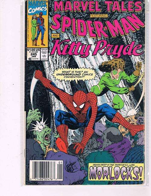 MARVEL TALES FEATURING: SPIDER-MAN # 245 CONDT VERY GOOD ++