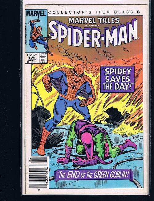 MARVEL TALES Starring SPIDER-MAN # 179 CONDT GOOD++