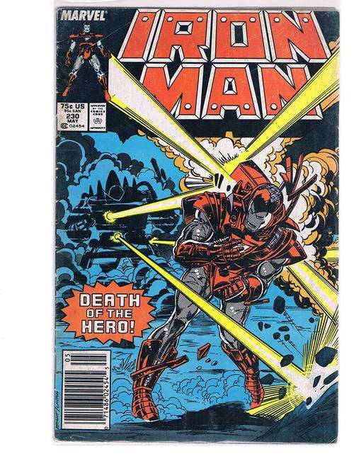 IRON MAN # 230 CONDT GOOD++
