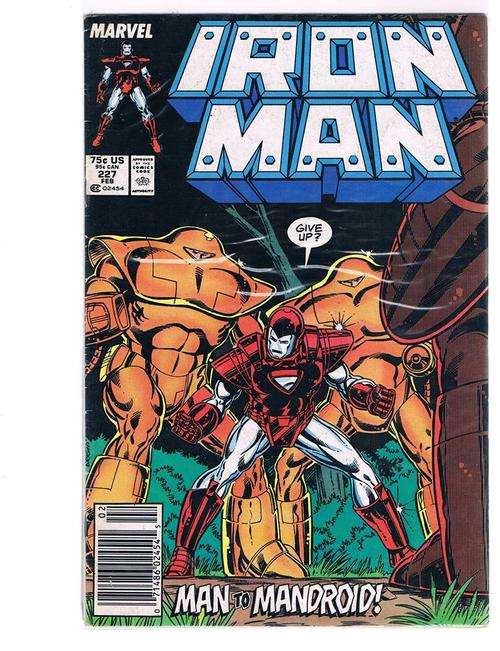 IRON MAN # 227 CONDT GOOD++