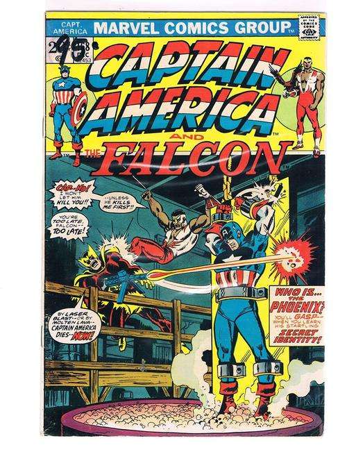 CAPTAIN AMERICA and THE FALCON # 168 CONDT GOOD+