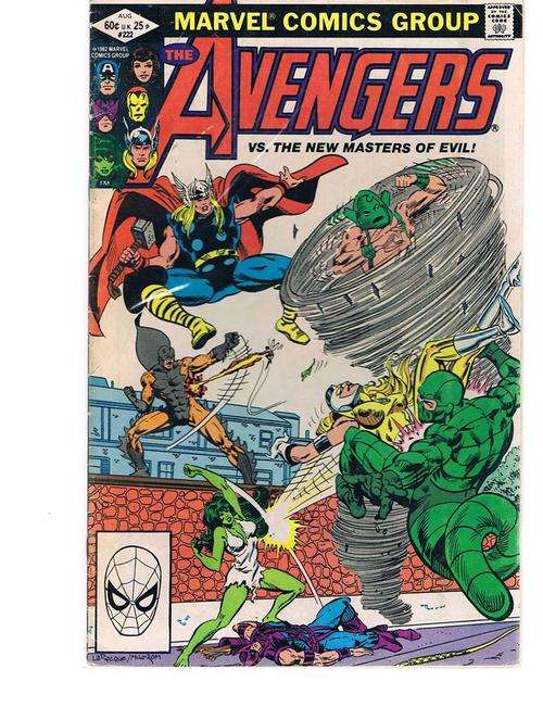 THE AVENGERS # 222 CONDT GOOD +