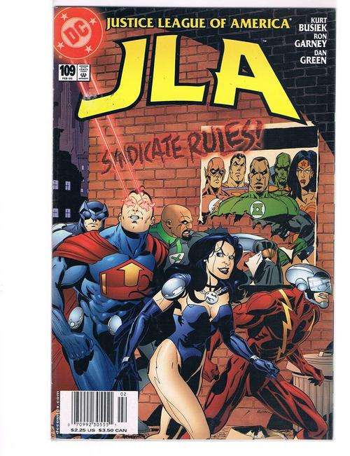 JLA # 109 NEAR MINT