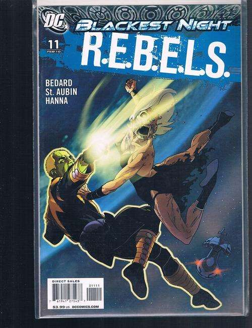 BLACKEST NIGHT-R.E.B.E.L.S. # 11 MINT