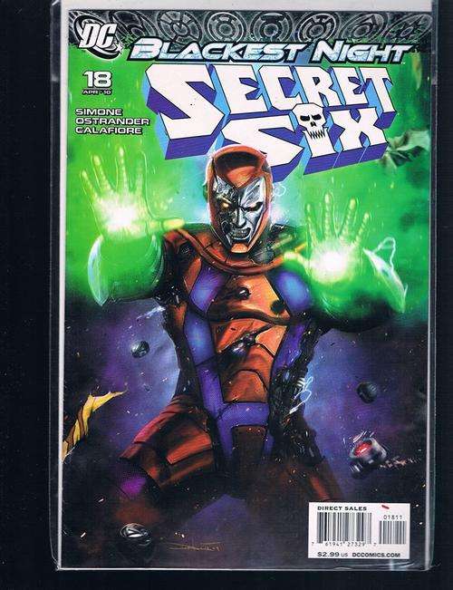 BLACKEST NIGHT # 18 - MINT-SECRET SIX