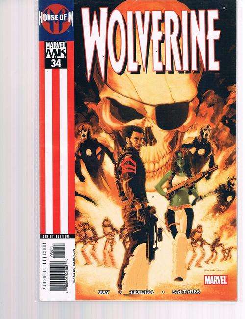 WOLVERINE # 34 NEAR MINT