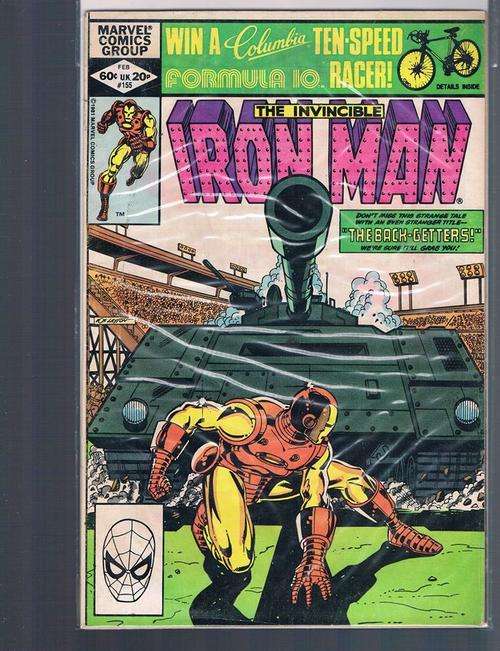 IRON MAN # 155 CONDT GOOD ++