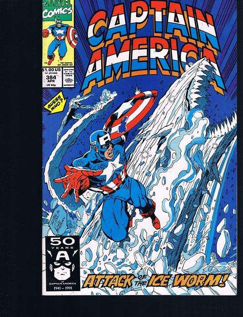 CAPTAIN AMERICA # 384 NEAR MINT