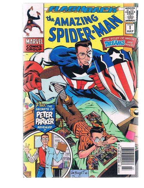 THE AMAZING SPIDER-MAN # MINUS 1 VERY FINE + / FLASHBACK