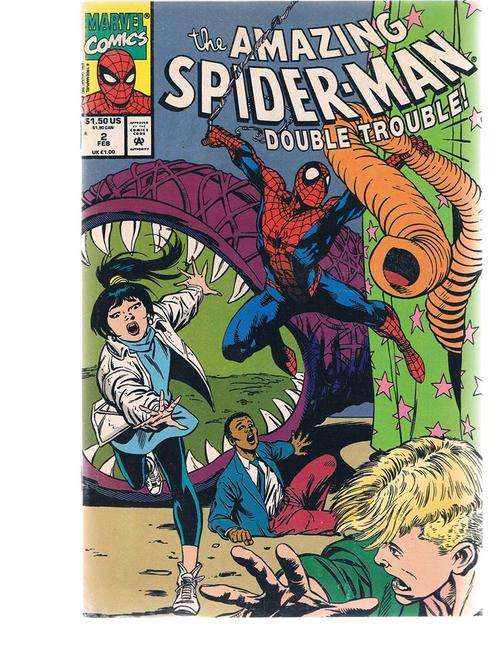 THE AMAZING SPIDER-MAN # 2 VERY FINE - / DOUBLE TROUBLE