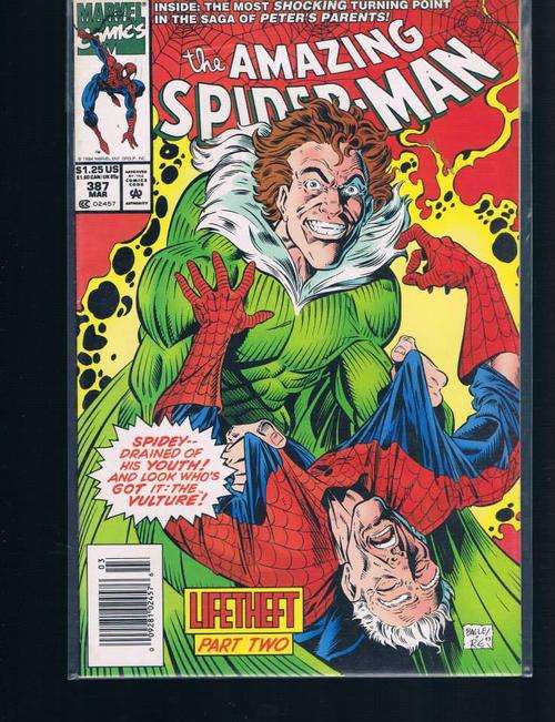 THE AMAZING SPIDER-MAN # 387 NEAR MINT