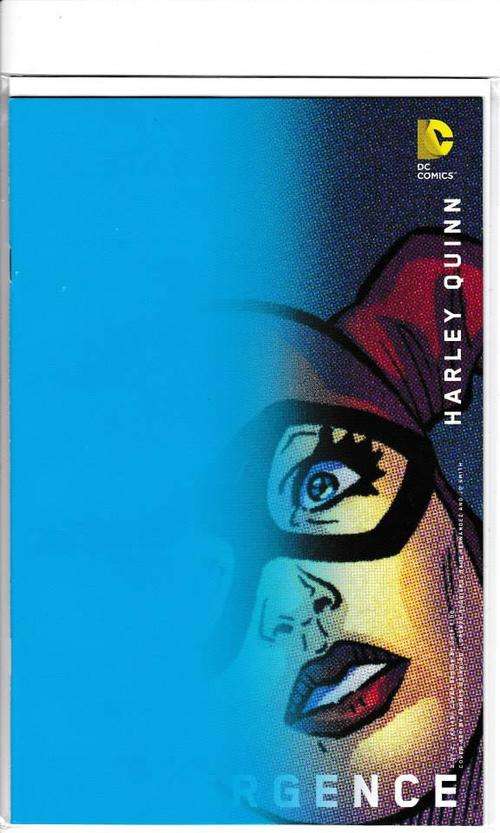 CONVERGENCE/HARLEY QUINN # 2 OF 2 VARIANT COVER BY CHIP KIDD - MINT