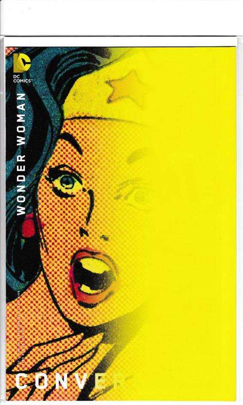 CONVERGENCE/WONDER WOMAN # 1 OF 2 VARIANT COVER BY CHIP KIDD - MINT