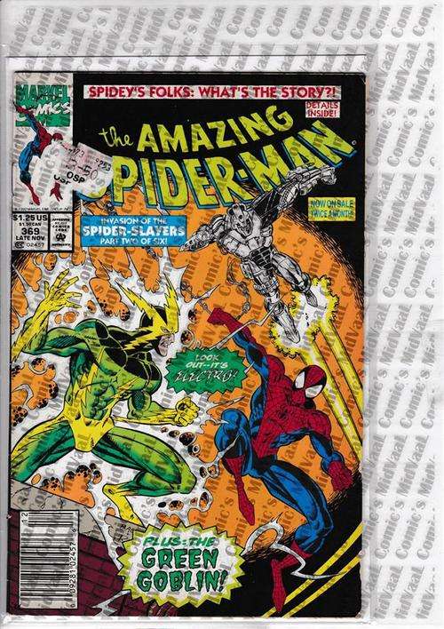 THE AMAZING SPIDER-MAN # 369 CONDT GOOD