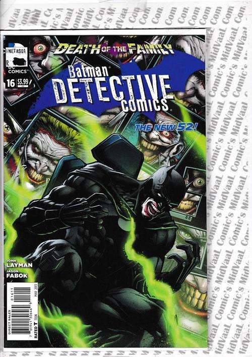 BATMAN DETECTIVE COMICS/THE NEW 52! # 16 MINT
