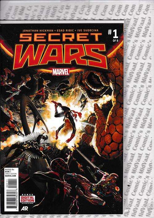 SECRET WARS # 1 of 8 MINT