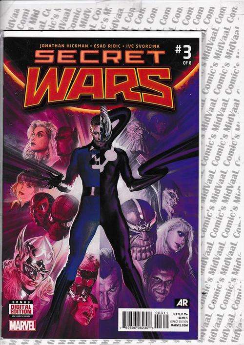 SECRET WARS # 3 of 8 MINT
