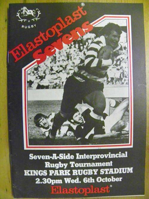 Rugby Programme - 1982 Elastoplast Sevens