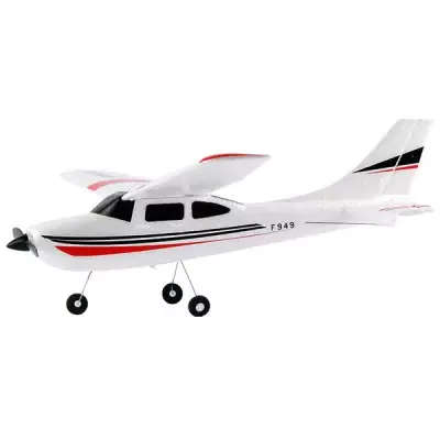 WLtoys F949 Cessna 182 2.4G 3 Channel RC Aircraft Fixed - wing RTF Airplane  -  WHITE