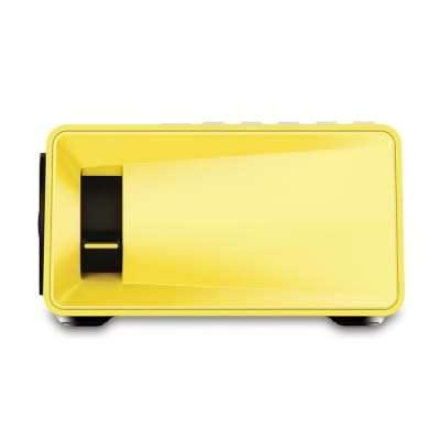YG - 300 LCD Projector - EU PLUG YELLOW - 400 - 600 Lumens 320 x 240 HDMI / USB / AV / CVBS