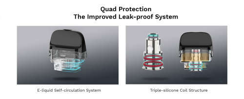 Vaporesso Luxe PM40 Kit - Lava Colour