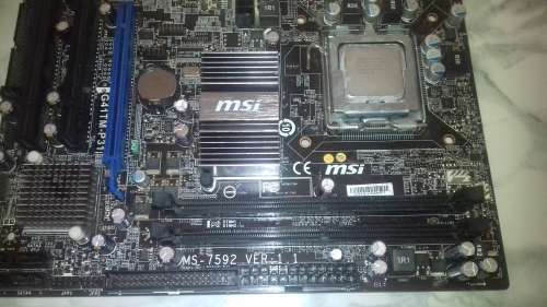 MSI G41TM-P31 MS-7592 VER 1.1 LGA775 Motherboard With BP