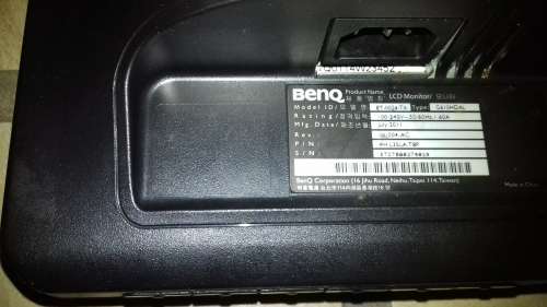 15 INCH BENQ LCD COMPUTER MONITOR SCREEN