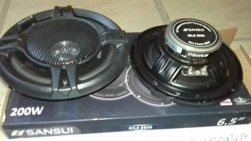6.5 INCH 200W CAR COAXIAL SPEAKERS (PAIR)