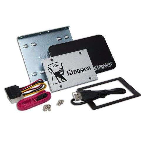 Brand New Kingston 120GB SSDNow UV400 SATA 3 2.5 Upgrade Bundle Kit