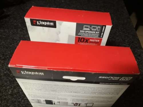 Brand New Kingston 120GB SSDNow UV400 SATA 3 2.5 Upgrade Bundle Kit