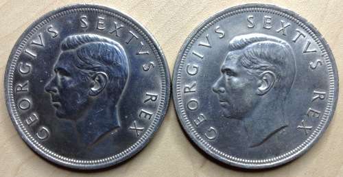 South Africa 1952 5 Shillings