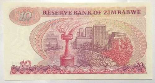 Zimbabwe 1980 $10 Salisbury ( UNC)