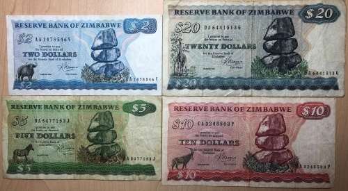 Zimbabwe 1983 set